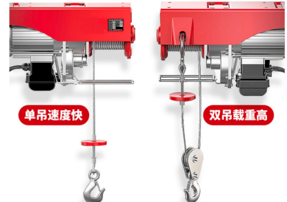 評價小型電動葫蘆吊機質量好壞的6個方面